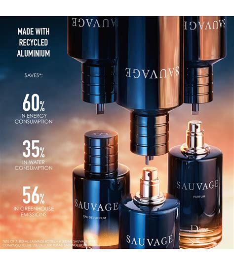 sauvage dior parfum refill|sauvage refill price.